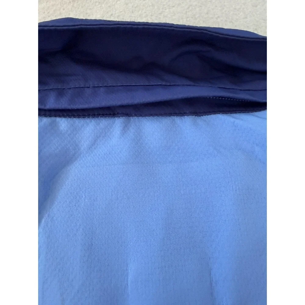 LL Bean Rain Shell Jacket Women's Sz M Blue Color block - Picture 12 of 16